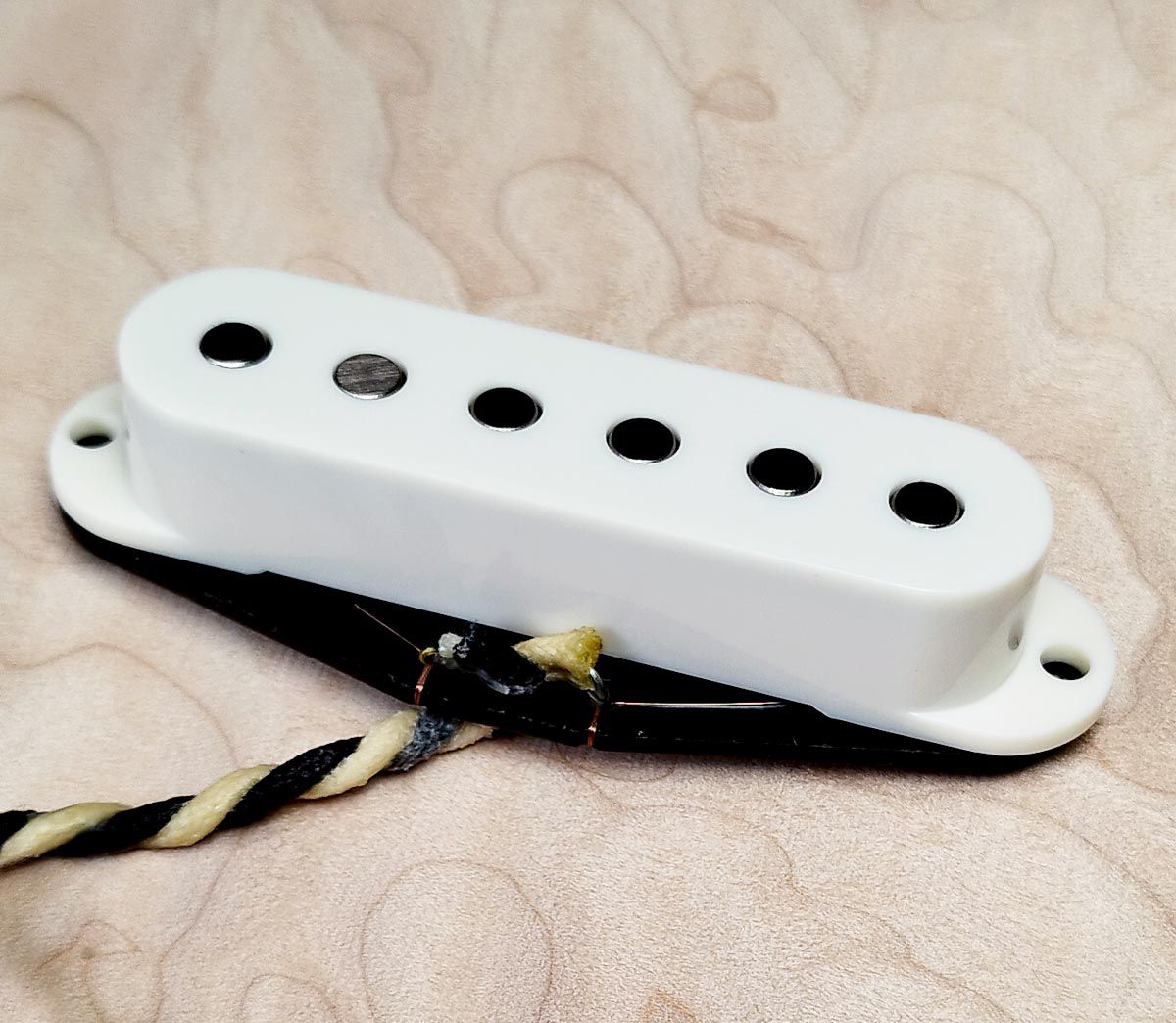 Stratocaster Blanca