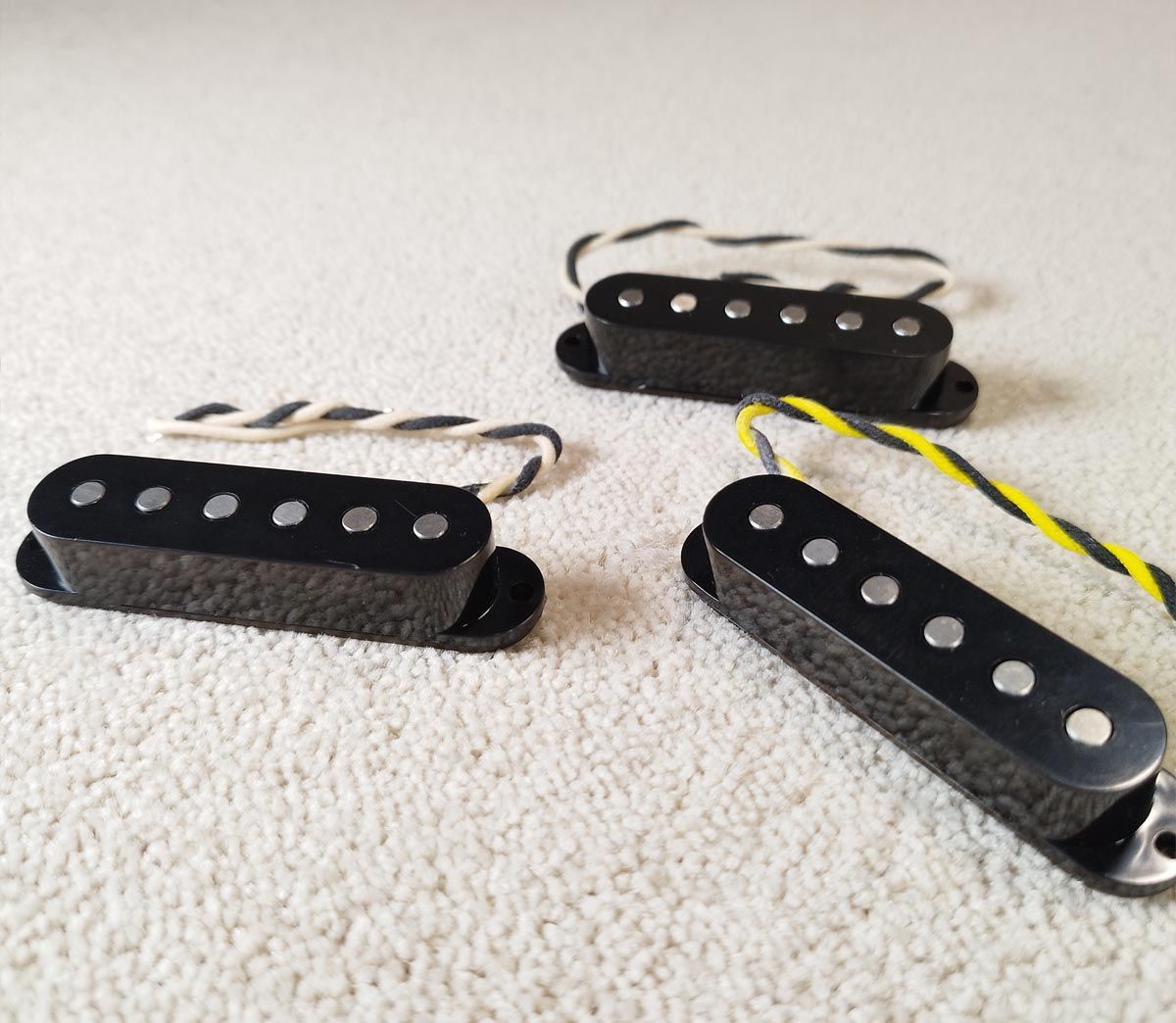 Stratocaster Set negro